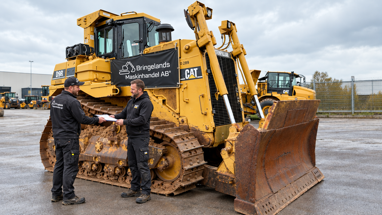 2005 Caterpillar D9R delivered to Poland