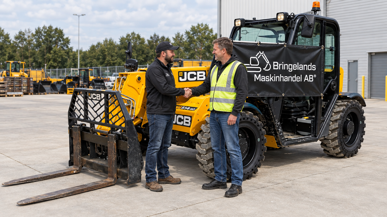2023 JCB 505-20 TC delivered to Netherlands