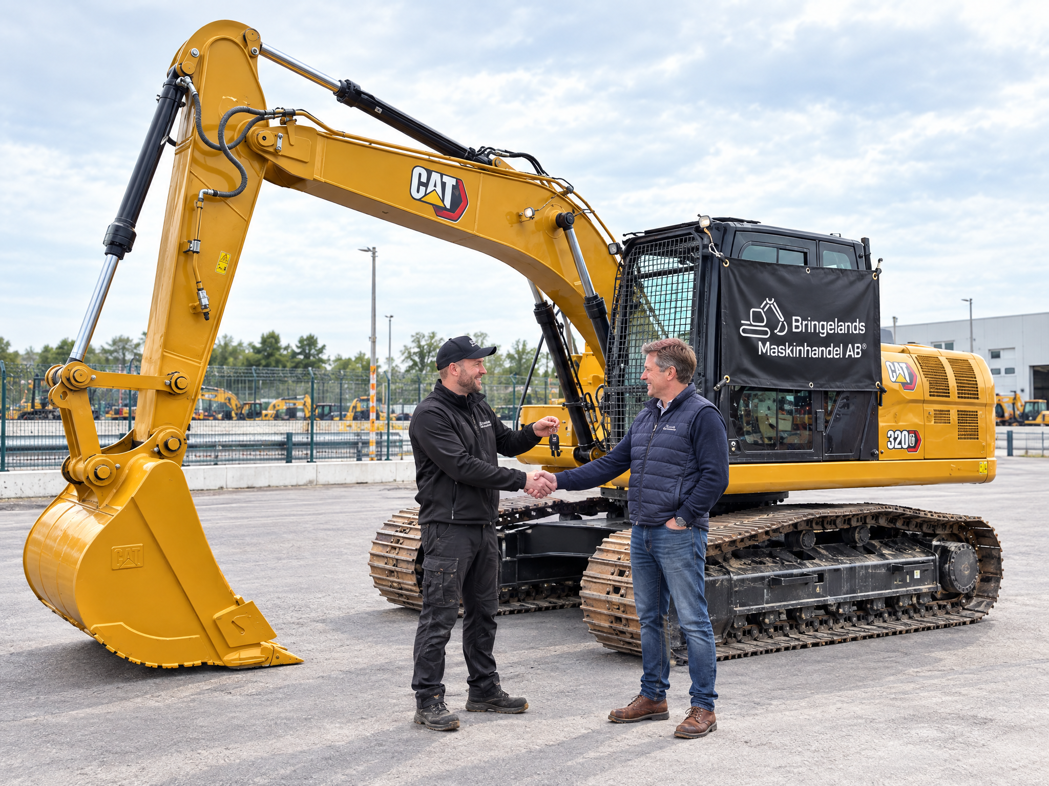 2024 Caterpillar 320D3 delivered to France
