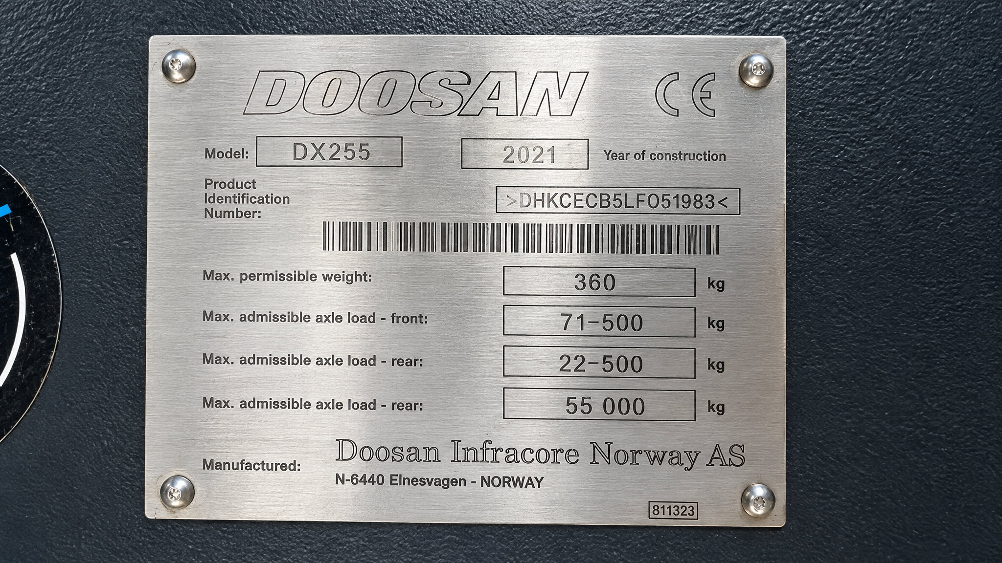 2021 Doosan DA45 Srticulated dump truck - Image 9