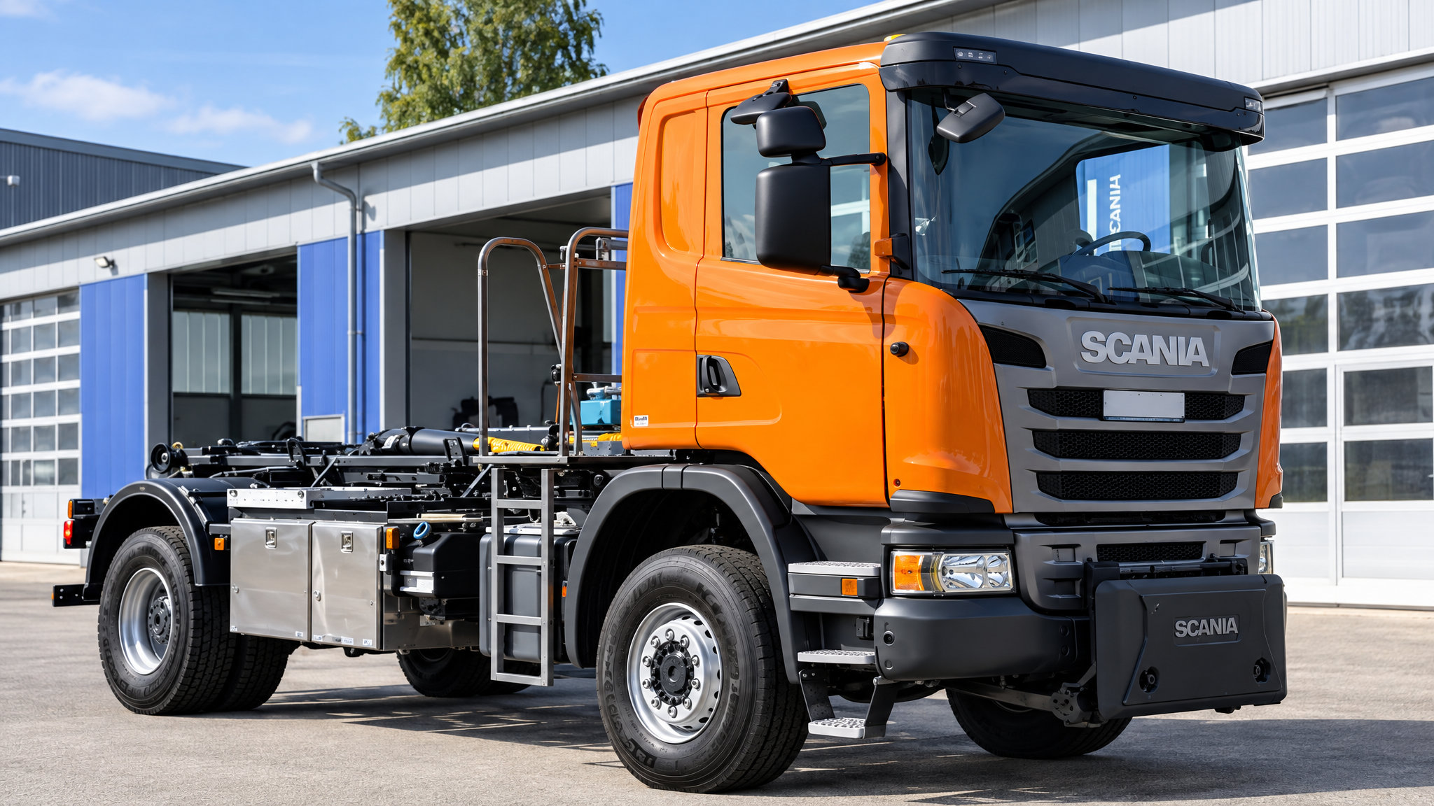 2016 Scania G410 4x4 Hooklift Palfinger - Image 18